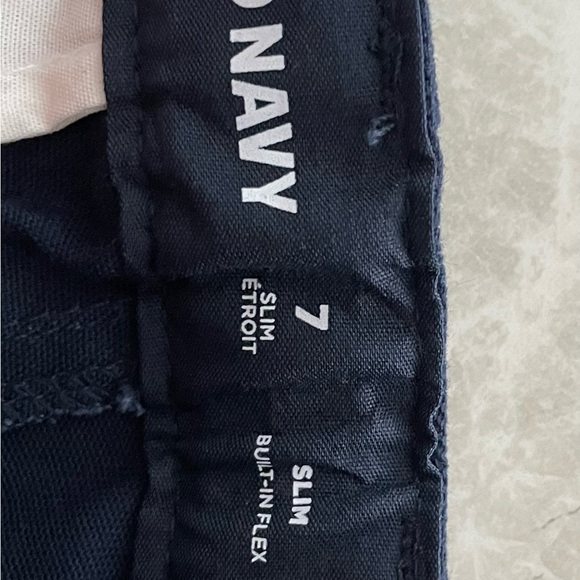 Navy pants 7 y for boy. Style uniform 
With tag. New - Picture 4 of 5